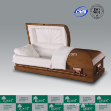 LUXES Wholesale American Wooden Caskets For Funeral